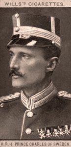 S.A.R. Principe Carlo di Svezia, 1908