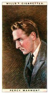 Percy Marmont, attore inglese, 1928 da WD and HO Wills