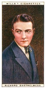 Richard Barthelmess, star del cinema americano da WD and HO Wills