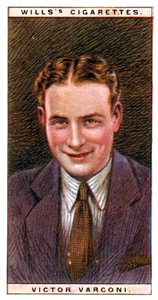 Victor Varconi 1891-1976, attore ungherese, 1928 da WD and HO Wills