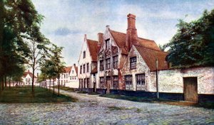 Beghinaggio della Vigna, Bruges, Belgio da WH Smith