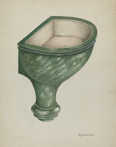 Acquasantiera, Santa Barbara da W.J. Goodacre