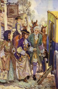 "Sua Signoria condusse le signore nel veicolo" da W.R.S. (after) Stott