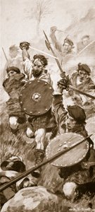 Gli Highlanders alla Battaglia di Killiecrankie, 27 luglio 1689 da W.R.S. Stott
