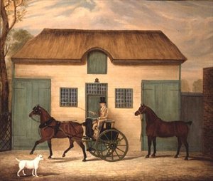 Un gentiluomo nella sua carrozza da W.R. Fellows