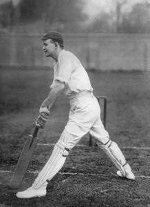 Mr PF Warner, giocatore di cricket del Middlesex e dell