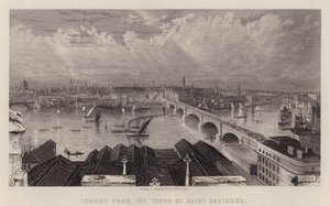 Londra dalla Torre di Saint Saviour