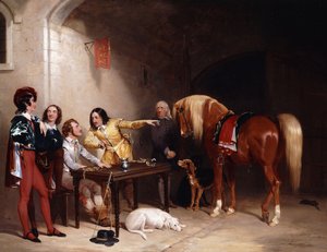 Il rogo da W. Barraud