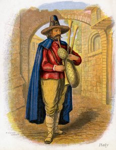 Musicista italiano, 1809