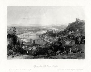 Lione, Francia, 1875 da W Floyd