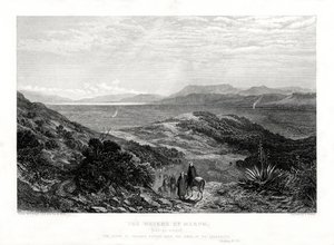 Le acque di Merom, Palestina, 1887 da W. Forrest