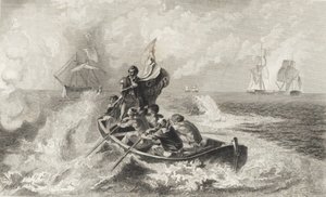 Battaglia del Lago Erie da John Ward Dunsmore