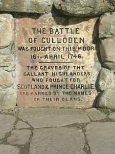 Memoriale del campo di battaglia di Culloden Moor, inizio XXI secolo