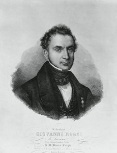 Ritratto di Giovanni Rossi (XIX secolo), chirurgo italiano, incisione da un dipinto di Enrico Bandini (1807-1888) da John Ward Dunsmore