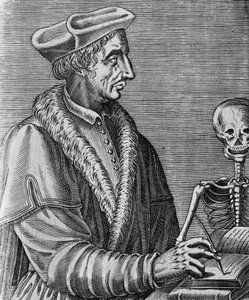 Ritratto di Jean Francois Fernel (1497-1558), medico, astronomo e matematico francese, incisione di Nicolas II de Larmessin (ca 1638-1694) da John Ward Dunsmore