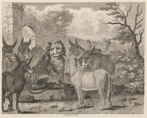 Il Leone e il Cucciolo da W. Grainger
