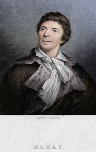 Jean-Paul Marat 1743-1793, medico, scienziato e teorico politico, c1830