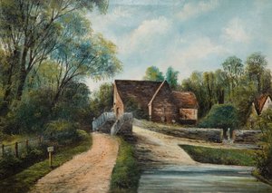 The Dingles, Sarehole, vicino a Moseley, 1906 da W H Robinson