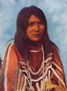 Una donna indiana Sarcee da W. Hanson Boorne
