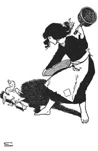 Il brutto anatroccolo era disprezzato da tutti, c1930 da William Heath Robinson