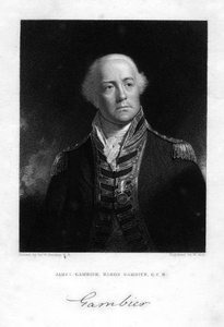 Ammiraglio James Gambier 1756-1833, 1° Barone Gambier, 1837