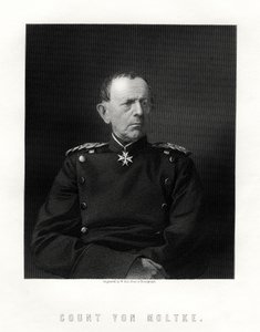 Conte von Moltke, 1800-1891, famoso feldmaresciallo tedesco, XIX secolo