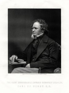 Edward Geoffrey Smith-Stanley, 14º conte di Derby, statista britannico
