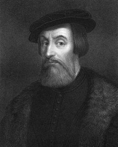 Hernan Cortes, conquistador spagnolo del XVI secolo, 1836 da W. Holl