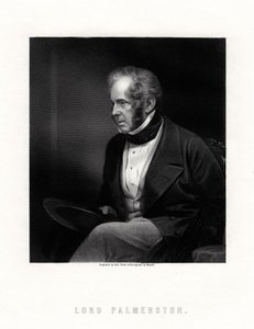 Lord Palmerston, primo ministro britannico, XIX secolo
