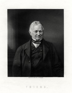 Louis Adolphe Thiers, statista e storico francese, XIX secolo