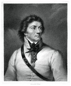 Tadeusz Kosciuszko, eroe nazionale polacco e lituano, generale e leader, 1833 da W. Holl