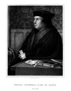 Thomas Cromwell, 1° Conte di Essex, statista inglese, 1823 da W. Holl