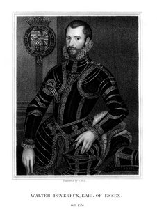 Walter Devereux, 1° Conte di Essex, nobile inglese, 1824 da W. Holl