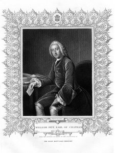 William Pitt, 1° Conte di Chatham, statista britannico Whig