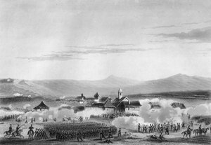 La battaglia di Citate, durante la guerra di Crimea, 1854 1857 da W. Hulland