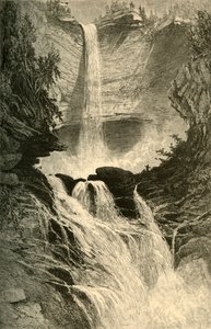 Cascate di Catskill, 1874 da W. J. Linton