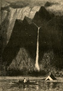 Multanomah Falls, 1872 da W. J. Linton