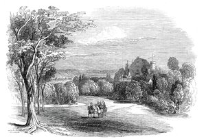 Schloss Rosenau, vicino a Coburg - dal disegno di Sua Altezza Reale il Principe Alberto da W. J. Linton