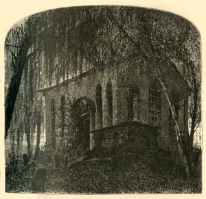 Chiesa di San Giacomo, Goose Creek, 1872 da W. J. Linton