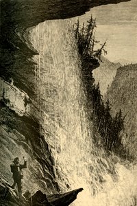 Sotto le cascate di Catskill da W. J. Linton