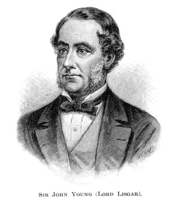 John Young, 1° Barone Lisgar, Governatore del Nuovo Galles del Sud, 1886 da W. Macleod