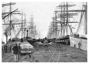 Porto di Melbourne, Victoria, Australia da W. Mollier