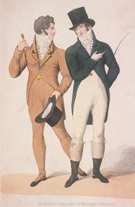 Abiti da Passeggio e da Cavallo del Mattino, c1810 da W Read