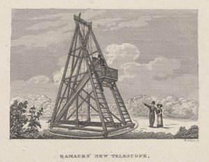 Il nuovo telescopio di Ramages da W. Read
