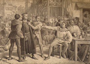 Lord Saye e Sele portati davanti a Jack Cade, 1886 da W Ridgway