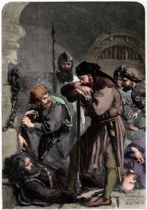 Morte di Riccardo II, 1861 da W Thomas