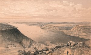Il lato nord del porto di Sebastopoli, dalla cima del porto, 1856