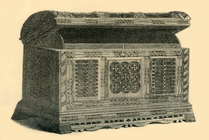 Scatola intagliata traforata
