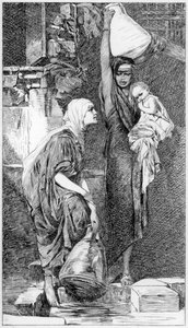 Una donna fellah alla sorgente, c1880-1882