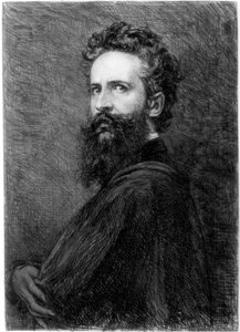 Hans Makart, artista austriaco, c1880-1882
